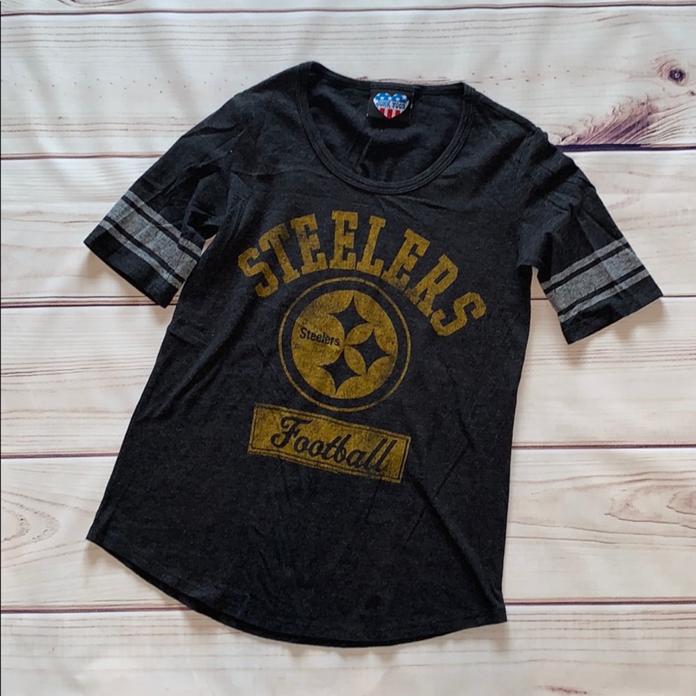 Junk Food Clothing Pittsburgh Steelers Shirt Med
